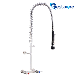8" Wall Mount Pre Rinse Unit