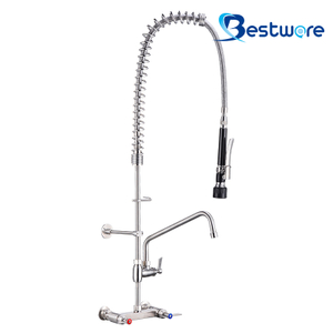 8" Wall Mount Pre Rinse Unit