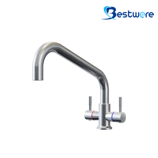 DAISY - Hob Mount Kitchen Sink Mixer with 10" Spout